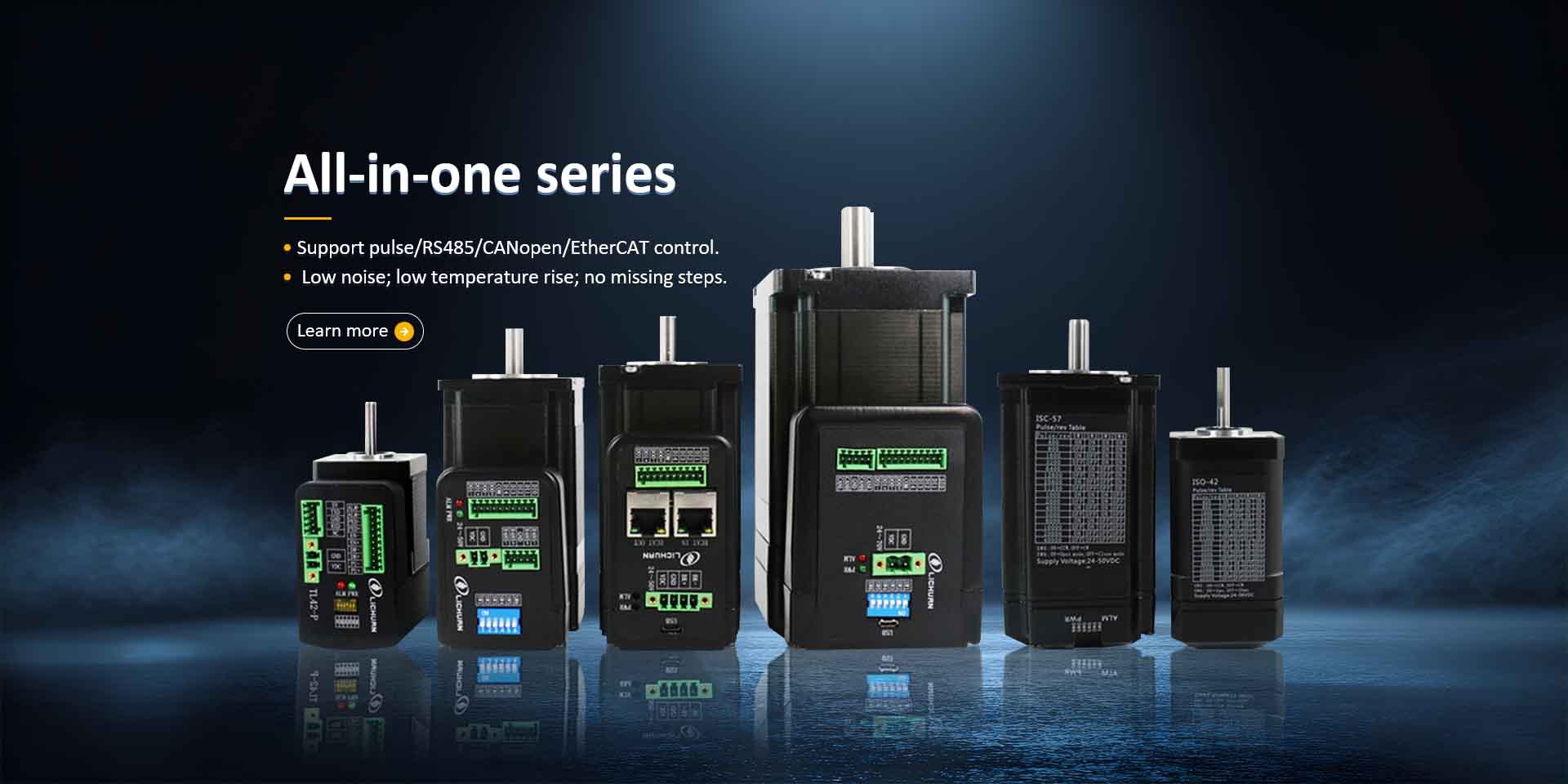 Chine Moteur pas à pas intégré en boucle fermée et ouverte Fournisseurs